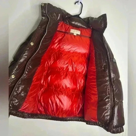 Michael Kors Puffered Feather Coat Size Small - Picture 9 of 9
